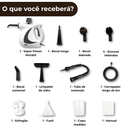 Limpador a Vapor Power™ - Vaporizador 5 em 1 de Limpeza Avançada