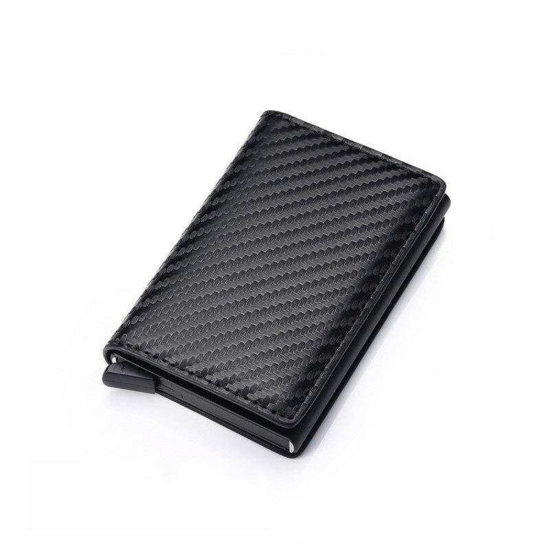Carteira Inteligente - Slim Carbon em Couro