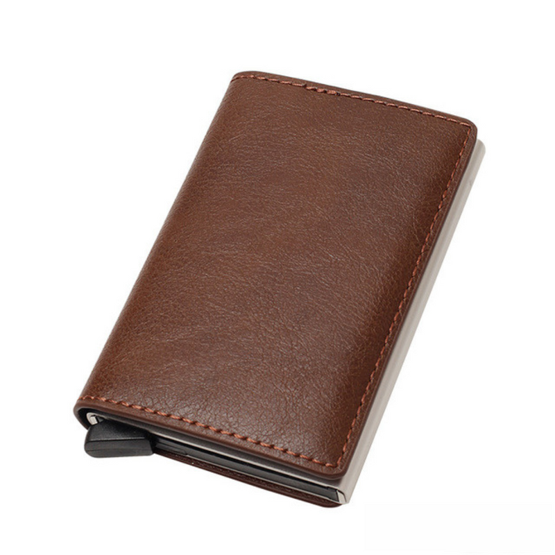Carteira Inteligente - Slim Carbon em Couro