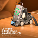 Estação de Carregamento 5 em 1 Car Style (Android e IOS)
