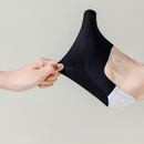 Kit 6 Pares de Meias Invisíveis em Seda Gelo [NÃO ENROLA!]