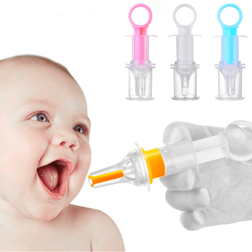 Chupeta Seringa Dosador e Alimentador Anti-Engasgo para Bebês