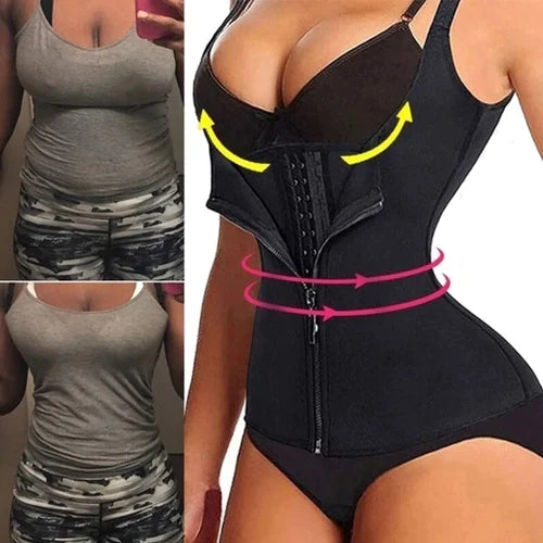Cinta Modeladora de Dupla Compressão Fit Shaper- Invisível por Baixo da Roupa