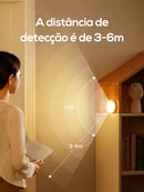 Luminária LED Sem Fio com Sensor de Movimento para Casa