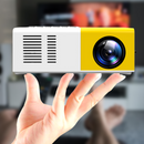 Projetor De Cinema Portátil HDMI Full HD CineHome