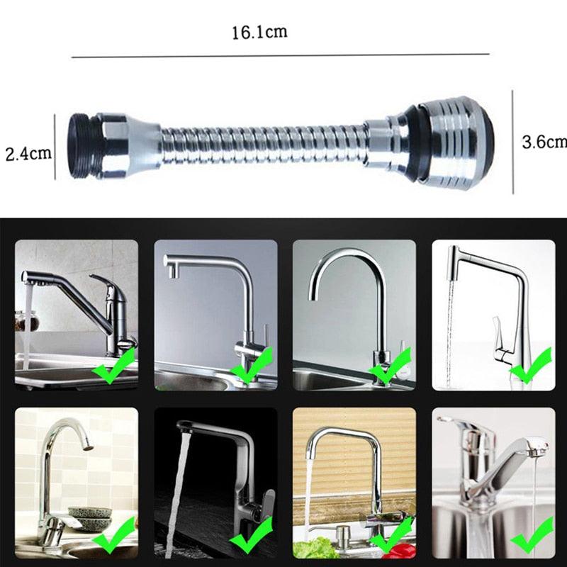 Extensor de Torneira Articulado para Cozinha  - Mais facilidade para suas tarefas