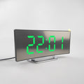 Novo Alarme Digital Led Tela Curva - 7 Polegadas