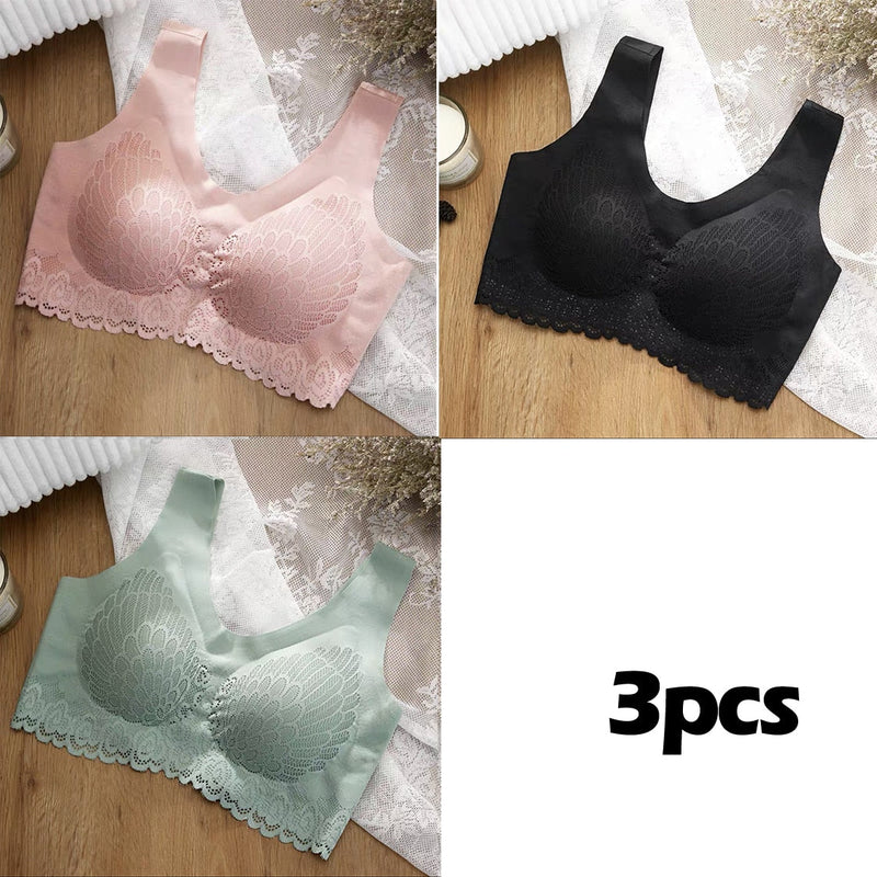 Sutiã Sustentação Top Confort 5D - Kit 3 Unidades