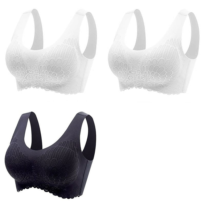 Sutiã Sustentação Top Confort 5D - Kit 3 Unidades