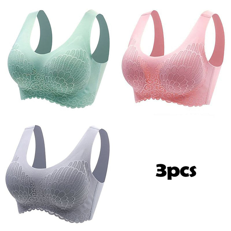 Sutiã Sustentação Top Confort 5D - Kit 3 Unidades