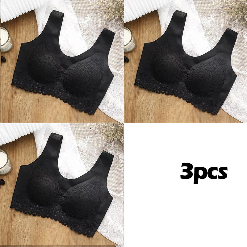 Sutiã Sustentação Top Confort 5D - Kit 3 Unidades