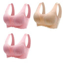 Sutiã Sustentação Top Confort 5D - Kit 3 Unidades