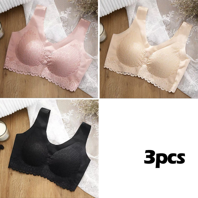 Sutiã Sustentação Top Confort 5D - Kit 3 Unidades