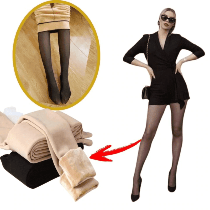 Meia Calça Térmica de Lã Peluciada - Compre 1 Leve 2