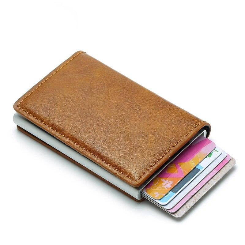 Carteira Inteligente - Slim Carbon em Couro