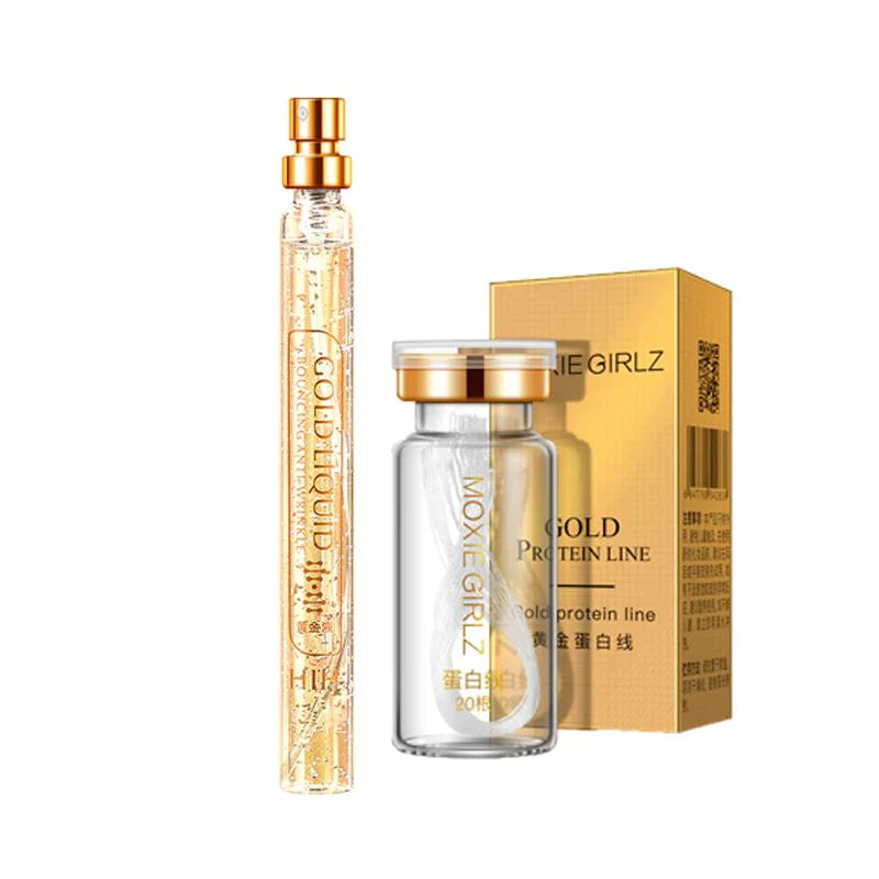 Fios de Seda com Sérum 24k Antirrugas  - Preencha e Reduza Rugas em Segundos