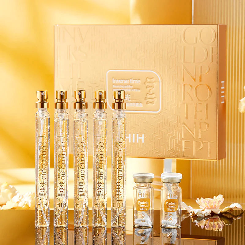 Fios de Seda com Sérum 24k Antirrugas  - Preencha e Reduza Rugas em Segundos